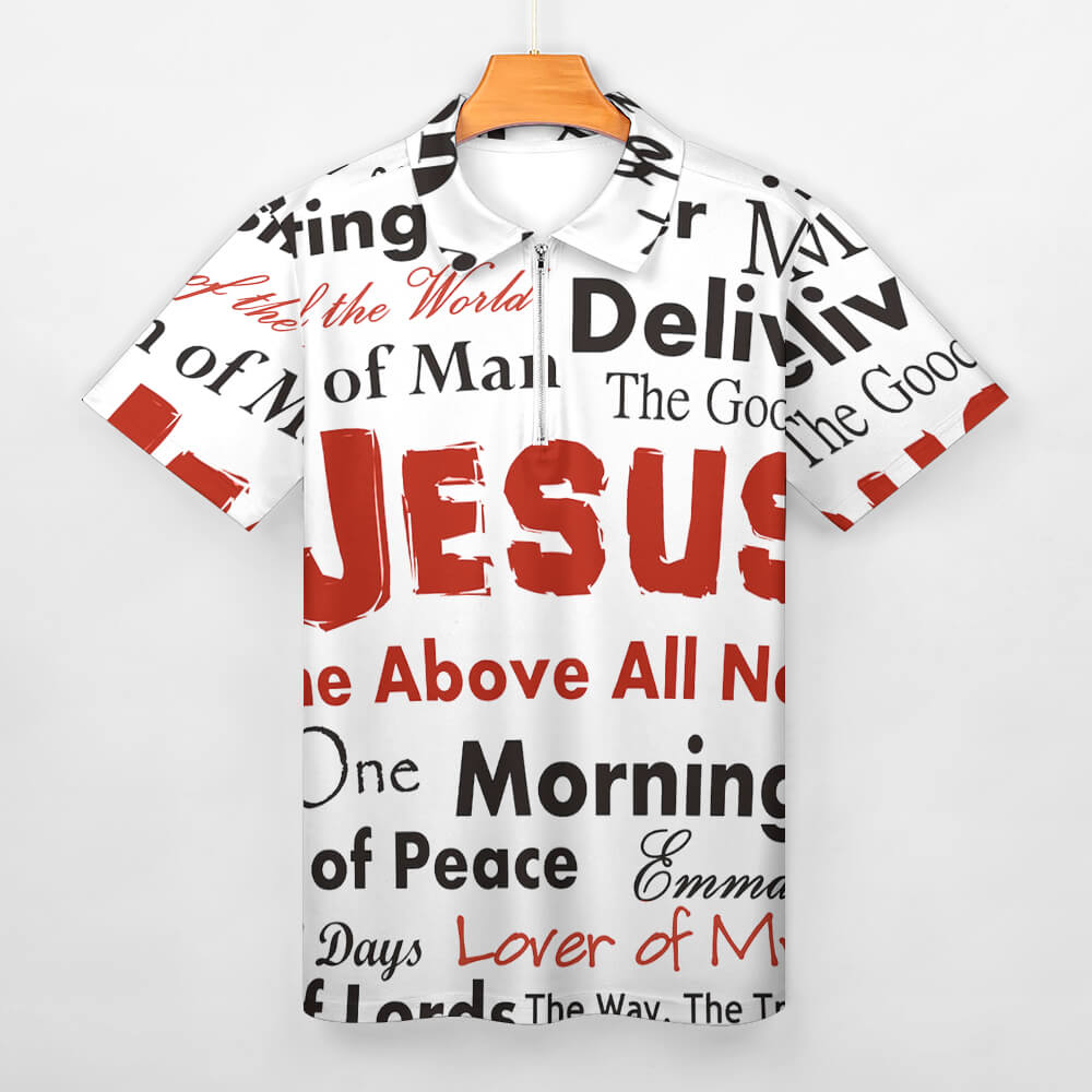 Short sleeve polo shirt